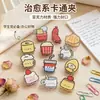 Ins trasero dibujos animados clip pp decoración regalo clip sellador clip para notas para estudiantes lindo artículo pequeño de 2 yuanes venta al por mayor