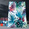 Toalha de Praia Personalizada Estampada em Microfibra para Natação de Verão e Férias, Macia, Absorvente, Amiga da Pele, Toalha Sem Fiapos e Toalha de Banho