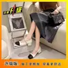 Zapatos de tacón grueso versátiles estilo comercio exterior para ocasiones especiales, nuevo modelo otoño 2026, zapatos Mary Jane con una sola correa, zapatos de mujer estilo Chanel