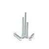 Tornillo de cabeza redonda galvanizada para máquina, tornillo de panel de interruptor con zócalo GB818, tornillo de cabeza redonda M3-M8