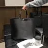 Bolso de mano para mujer de gran capacidad con logo impreso, tienda de ropa de alta gama, bolsa de regalo verde para compras, lazo, venta al por mayor
