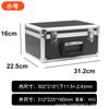Estuche de Transporte para Herramientas de Aleación de Aluminio Hecho a Medida con Cerradura de Combinación, Caja Grande de Aluminio para Almacenamiento de Ferretería, Estuche para Equipo e Instrumentos