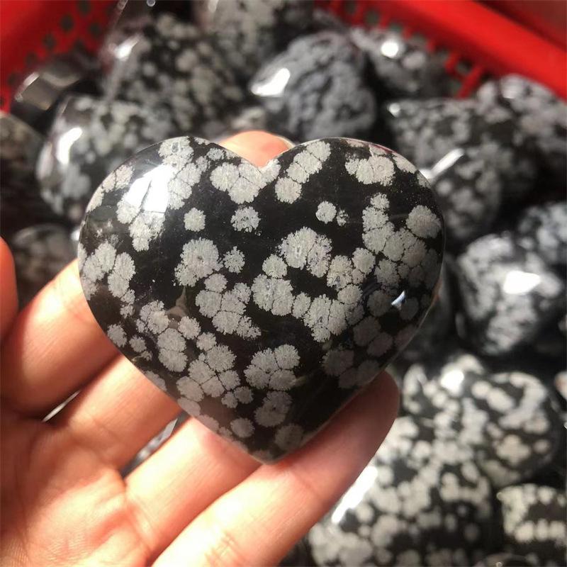 雪花黑曜石爱心 (1)