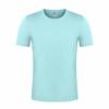 Camiseta de Verano con Texto Impreso, Secado Rápido, Cuello Redondo, Manga Corta, Camiseta Publicitaria de Maratón, Camiseta Cultural, Uniforme de Trabajo con Logo, Verde Militar