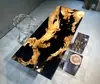 # Mesa de Rio em Resina Epóxi Madeira Maciça Placa Grande Mesa de Chá Mesa de Chá Oceânica Mesa de Jantar Mesa de Café Placa Inteira Mesa de Escritório Chá