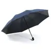Sombrilla de protección solar versátil y ligera con recubrimiento negro, protección UV para días soleados y lluviosos, 70% de descuento, sombrilla automática/manual, adecuada para regalos promocionales y publicidad