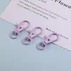 Llavero Especial con Forma de Perro Recubierto de Pintura de Colores para Manualidades Hechas a Mano, Accesorios Colgantes para Bolsos de Muñecas, Materiales Pequeños