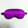 Antifaz de seda artificial de doble cara transfronterizo para dormir, bloqueador de luz, transpirable, protector de ojos para viaje, antifaz con logo impreso personalizado, regalo
