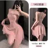 Lencería Sexy Original con Volantes de Mariposa y Camisola para Dormir para Mujer, Uniforme de Puro Deseo Tentación Ropa de Dormir 1402