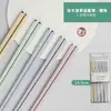 Palillos de Lujo de Aleación, Resistentes al Moho, Resistentes a Altas Temperaturas, Gama Alta, para Uso Doméstico, Comedor Individual, Un Palillo por Persona, Juego Familiar, Antideslizantes, Apariencia Elegante