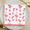 20 Piezas 20 Estilos Servilletas de Decoupage, Servilletas de Decoupage Florales Decorativas Variadas, Papel para Cóctel para Manualidades DIY, Fiesta de Cumpleaños, Día de San Valentín, Decoración de Boda, Cada Una Desplegada 13 Pulgadas