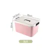 Caja de Almacenamiento de Plástico con Tapa Caja de Almacenamiento para Ropa Juguetes Organizador para Coche Gran Capacidad Caja de Almacenamiento Debajo de la Cama
