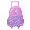 Mochila Escolar com Rodinhas Smiggle Australiana para Meninas, Grande Capacidade, Leve, Mochila de Ombro para Alunos do Ensino Fundamental no Início do Ano Letivo