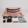 Bolsa Feminina Nova de Nylon Moda Bolsa de Ombro Tendência Versátil Bolsa Concha Grande Capacidade Bolsa Transversal Casual Feminina