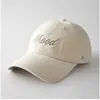 Gorra de Béisbol Suave Bordada con Letras Casual para Hombres y Mujeres, Gorra de Pico Casual Versátil para Parejas al Viajar y Ir de Compras