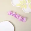 Acessórios de Cabelo Florais Combinados Novos de Alto Padrão Mais Vendidos na Europa e América, Fofo para Bebê, Cinco Flores Pequenas Costuradas, Elástico Elástico