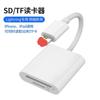 Para Teléfono Móvil Apple iphone12 13 14 15 cámara tarjeta TF SD unidad USB convertidor de tarjeta de memoria
