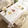 A toalha de mesa Dopamine é impermeável, resistente a óleo, lavável, isolante térmico e anti-escaldante. É uma toalha de mesa retangular com um toque de luxo leve e de alta qualidade, adequada para mesas de jantar e mesas de centro.