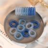 Elásticos de Cabelo Vermelhos Sem Costura Estilo Fio de Telefone Elásticos de Cabelo Faixas Elásticas para Cabelo Acessórios de Cabelo Femininos Alta Elasticidade