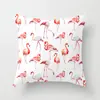 Fábrica multi-especificação imitação super macio criativo desenho animado flamingo fronha quarto estudo almofada de apoio para cintura capa