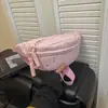 Bolsa Transversal de Cintura Casual Estilo Coreano para o Dia a Dia 2025 Outono Pequena Fresca Simples Fofa Floresta Ciclismo Transversal no Peito