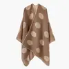 Chal estampado superventas transfronterizo, chal cálido de invierno de alta gama, manta suave para siesta en la oficina, versátil