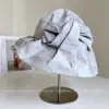 Cinta Tejida Plisada Elegante Sombrero de Pescador para Mujer Verano Casual Versátil Tela Protectora Solar Sombrero de Ala Ancha Simple Visera Sombrero Cubeta