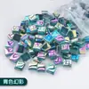 Mosaico Iridescente Materiais Criativos Pai-Filho Partículas DIY Feitas à Mão 1200 Peças Adesivos de Vidro de Cristal Coloridos Feitos à Mão