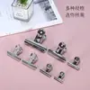 Clip para Billetes Kaisheng, Material Metálico, Clip para Tablero de Dibujo de Papelería, Clip de Oficina para Organización Financiera, Clip Redondo de Acero para Almacenamiento