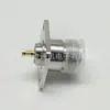 Conector Coaxial RF N-Kfd Conector Hembra N Brida de 4 Agujeros Montaje en Panel de Chasis