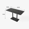 Conjunto de Sofá e Cadeira de Bar Estilo Industrial com Textura de Madeira de Nogueira, Adequado para Mesas de Reunião, Bares, Salas Privadas de KTV e Sofás de Lazer