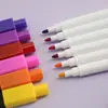 Marcadores para Pizarra Blanca 12 Colores Borrables Base Agua para Dibujar y Garabatear Estudiantes Marcadores Pequeños para Pizarra Blanca Fuente Mayorista Transfronteriza
