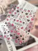 Adesivos para Unhas Yitu Padrão Formiga Adesivos de Coração em Relevo Arte de Unhas Estilo Y2K Hot Girl Decorações de Adesivos Atacado Yt7509