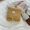 Jiuyue Shi Qi~Ggg Estilo Coreano Casual Elegante con Estilo Color Sólido Cálido Suave Cera Bufanda Otoño e Invierno Blanqueamiento Bufanda para Fotos