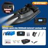 Barco de arrastre con control remoto inalámbrico de 12 V transfronterizo, de alta velocidad, con anzuelo de cebo de alta potencia, barco de anidación de alta potencia, venta al por mayor