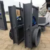 Válvulas de Compuerta Neumáticas de Venta Directa Personalizadas Fabricantes Válvula Manual de Descarga de Cenizas Válvula de Aguas Residuales de Acero Inoxidable Colector de Polvo Válvula de Compuerta Eléctrica