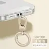 Cordón para Teléfono Móvil con Gancho Giratorio, Hebilla de Anillo Desmontable, Pinza de Perro de Metal, Acabado Pintado de Alta Gama con Clip de Acero Inoxidable