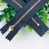 Número de Estoque do Fabricante. 3 Zíper Metálico Dourado Imitação com Fechamento Fechado, Zíper para Jeans, Zíper para Calça Casual, Zíper para Roupa
