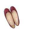 Zapatos para Mujer que Aumentan la Altura Interior, Zapatos Planos Retro con Lazo y Punta Redonda de Boca Baja, Zapatos Elegantes para Mujer Suaves de Laca Sexy para el Trabajo