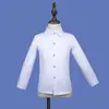 Ropa Infantil 2020 Nueva Primavera y Otoño Camisa de Manga Larga para Niños Uniforme Escolar Infantil Camisa Blanca Básica de Algodón para Estudiantes de Primaria y Secundaria