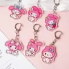 Chaveiro de Acrílico DIY Desenho Animado Criativo Fofo Sanrio Pingente de Chaveiro My Melody Mercadoria
