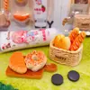 Nuevo Imán Creativo para Refrigerador DIY Historia del Pan Diversión para Niños Juguete de Plastilina Casa de Juego Set de Creación