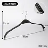 Perchas de Plástico con Pinza para Tienda de Ropa con Hombros Antideslizantes, Perchas Negras y Blancas para Fábrica de Ropa, Perchas para Camisas, Perchas Antideslizantes para Mujer