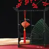 Nó Chinês Decoração Pendente para o Festival do Barco-Dragão Viagens Seguras Sachê Perfumado Borla Pendente para Carro Bordado em Tecido Pequeno Presente