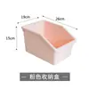 Caja de Almacenamiento Sokbi Caja de Almacenamiento para Escritorio para Artículos Varios Cesta de Almacenamiento Rectangular Pequeña Inclinada para Clasificación de Gabinete de Cocina