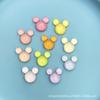 Estrella de cinco puntas de cara brillante para combinar con todo, accesorios de amor hechos a mano DIY, funda para teléfono móvil, juguete de peluche, bolso, accesorios de resina al por mayor