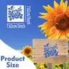 Stencil de Pintura para Animais, Plantas, Flores e Insetos para Animais de Estimação, Venda Quente na Amazon Transfronteiriça, 3 polegadas*3 polegadas, com Modelo Vazado para Pintura com Spray