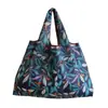 En Stock Bolso de Almacenamiento de Tela Oxford Encriptada Ecológico Portátil Plegable Bolsa de Compras para Supermercado Bolso Tote para Mujer Bolso de Mano para Regalo