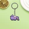 Kitten Series 2 Series Creative Keychain shein Schoolbag Keychain Fashion Car Keychain Creative Car Hanging