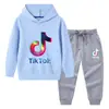 Conjunto de Duas Peças com Moletom com Capuz e Calça Longa para Crianças, Lançamento Primavera e Outono 2026, Roupa de Algodão com Mangas Longas para Bebê